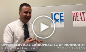 Doctor from Upper Cervical Chiropractic of Monmouth NJ talking about ice and heat