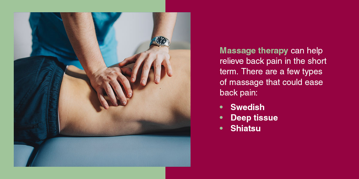 Massage Therapy Relieves Lower Back Pain