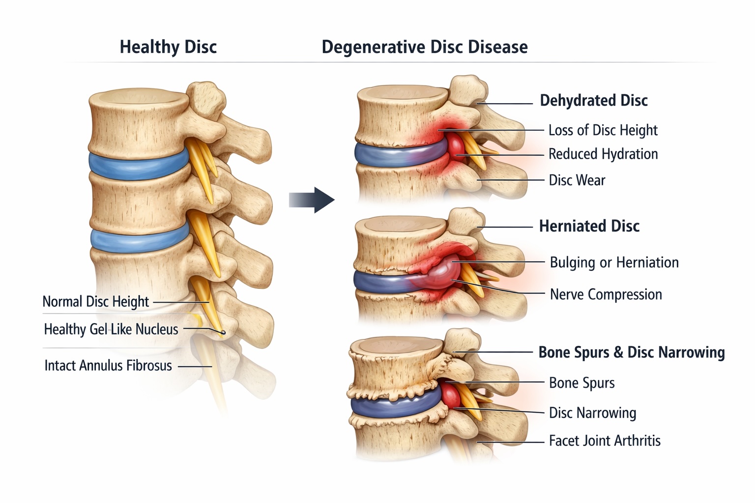 Disc Degeneration Explained